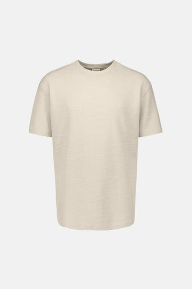 T-shirt met korte mouwen - ecru