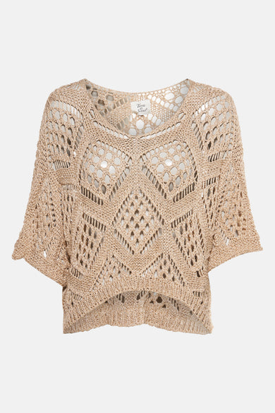 T-shirt met korte mouwen - goud