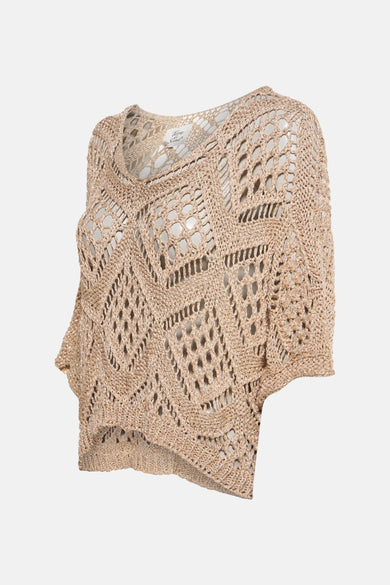 T-shirt met korte mouwen - goud