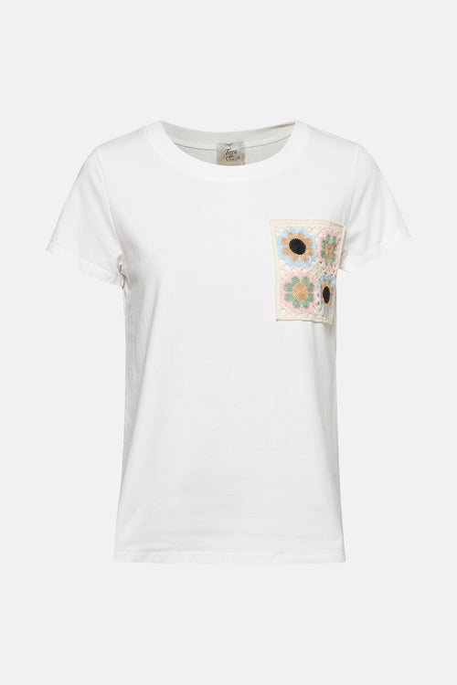 T-shirt à manches courtes - Blanc