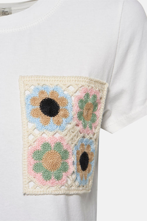 T-shirt à manches courtes - Blanc