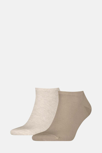 Beige sokken van TOMMY JEANS, in fijne brei in neutrale tinten.