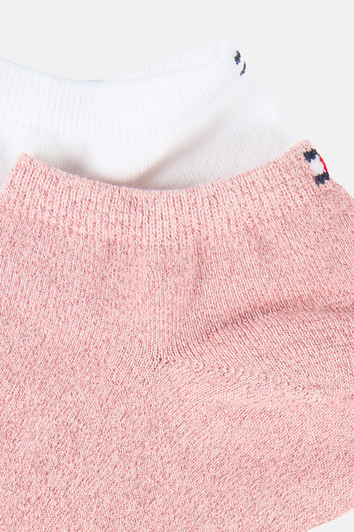 Multikleuren sokken van TOMMY JEANS met subtiel logo en geribbelde afwerking.