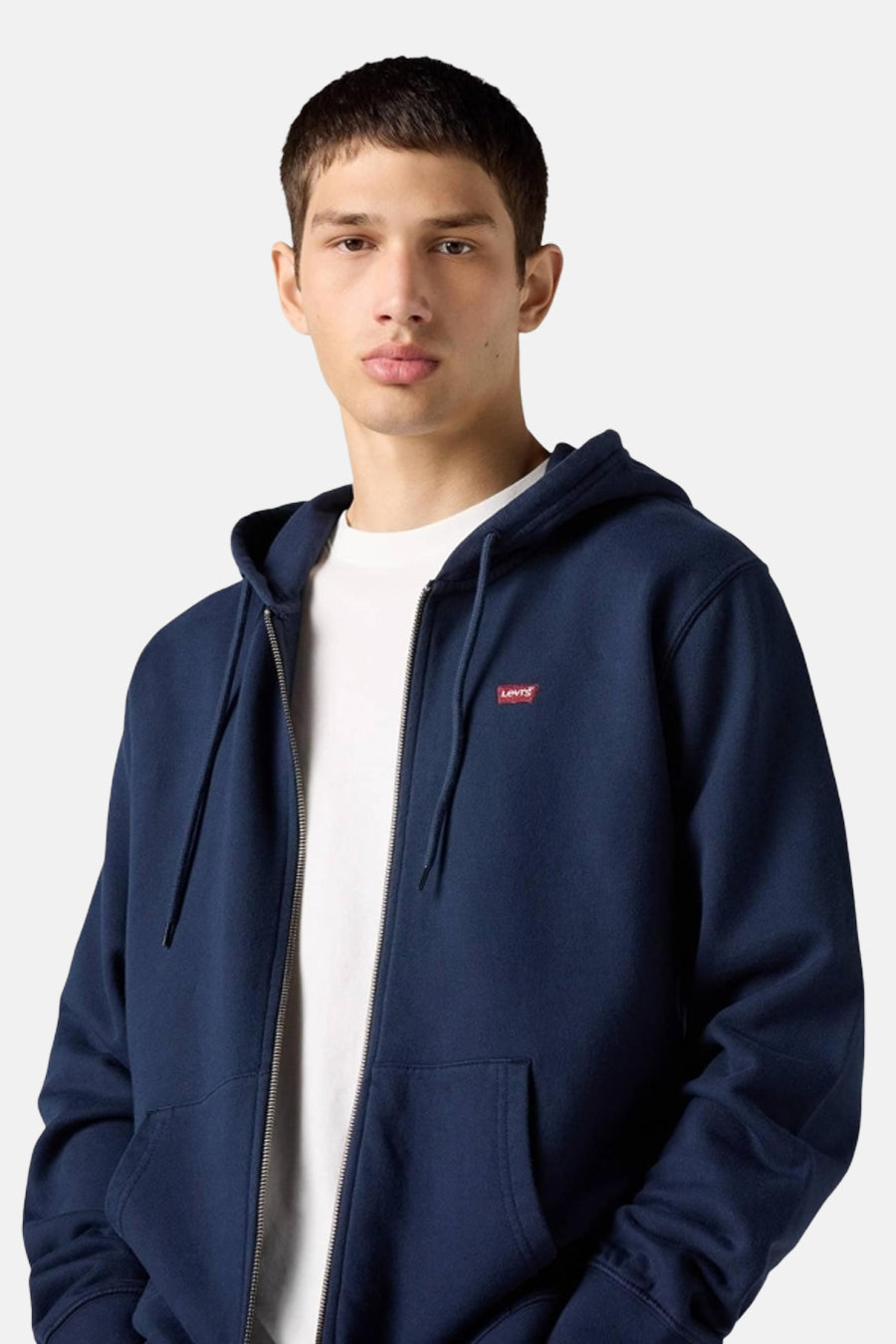 Sweat à capuche - bleu