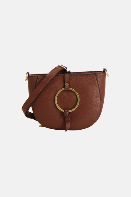 Sac en bandoulière - cognac