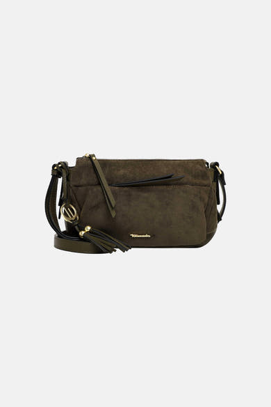 Dames acc. tas crossbody kaki/bruin - TAMARIS