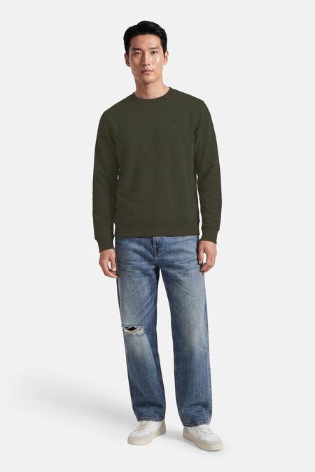 Sweater O-hals - groen