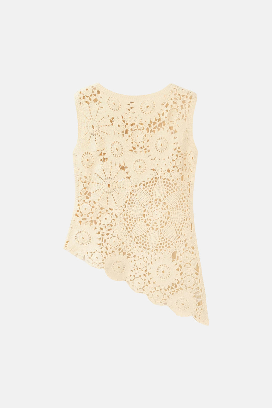 Blouse sans manches - jaune