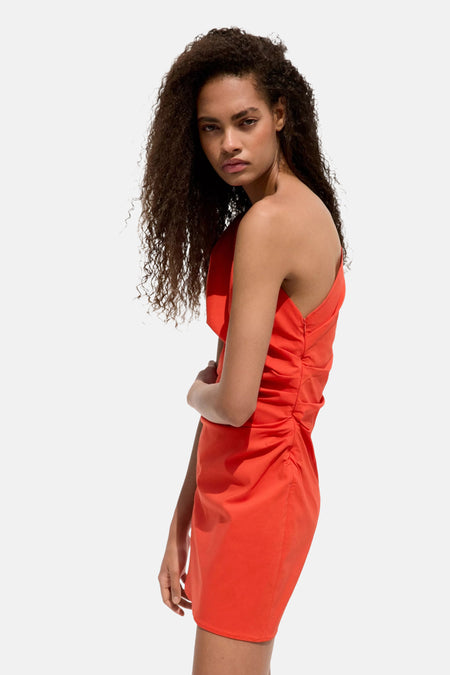 Kleedje zonder mouwen - oranje
