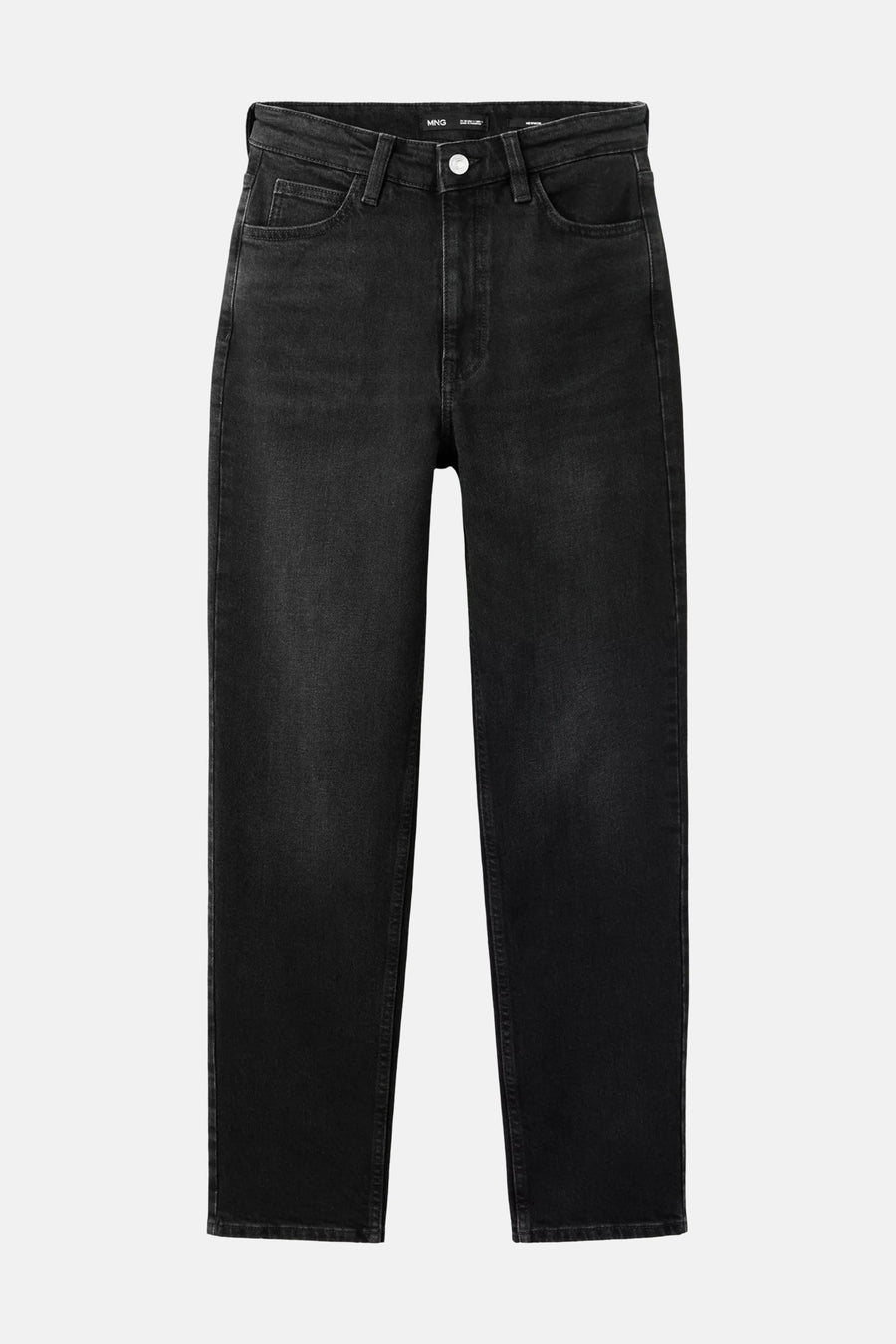 Jean Mom black denim - MANGO