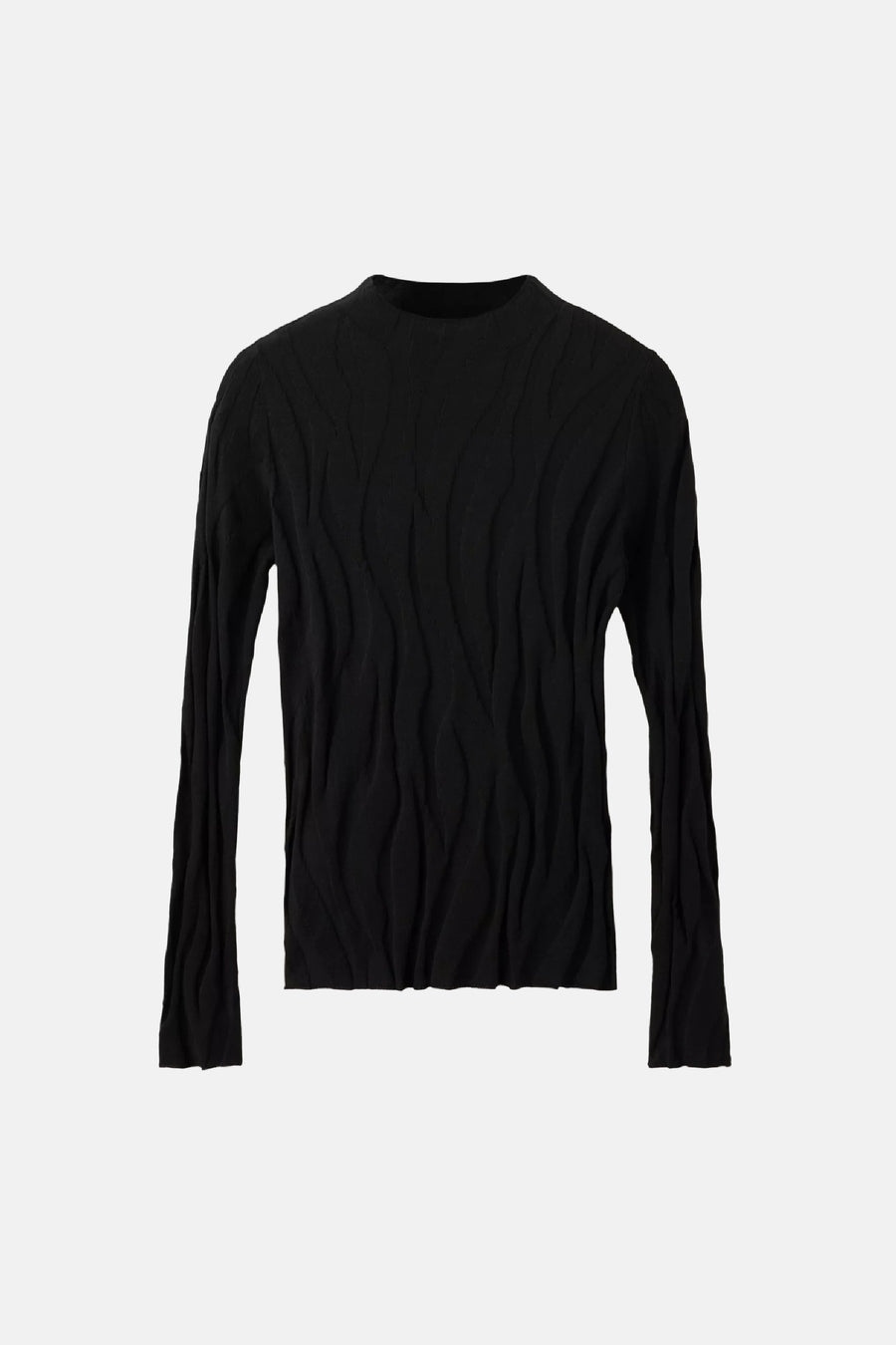 Pull col O - noir