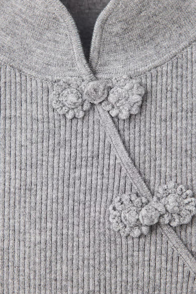 Dames tops pull korte mouw grijs - MANGO