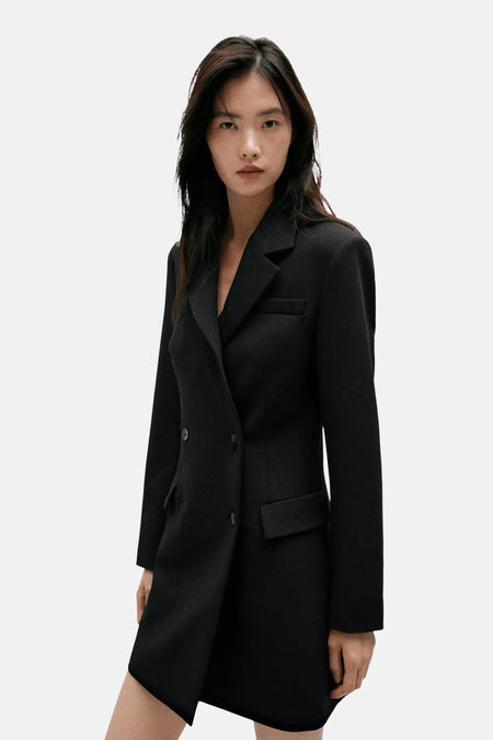 Robe à manches longues - noir