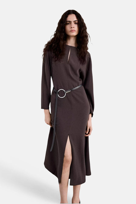 Robe  brun - MANGO