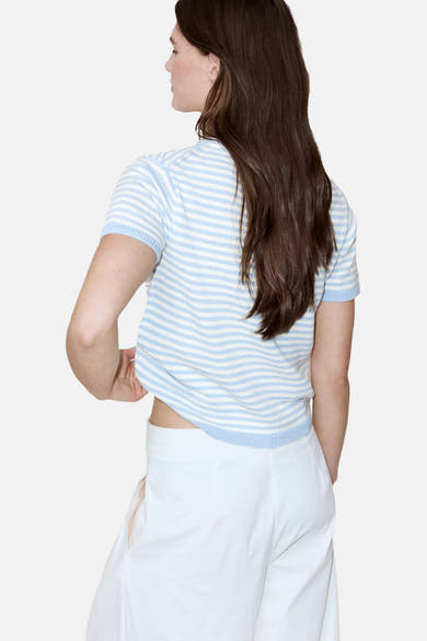 Pull à manches courtes - multicolore