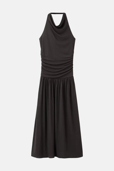Robe sans manches - brun