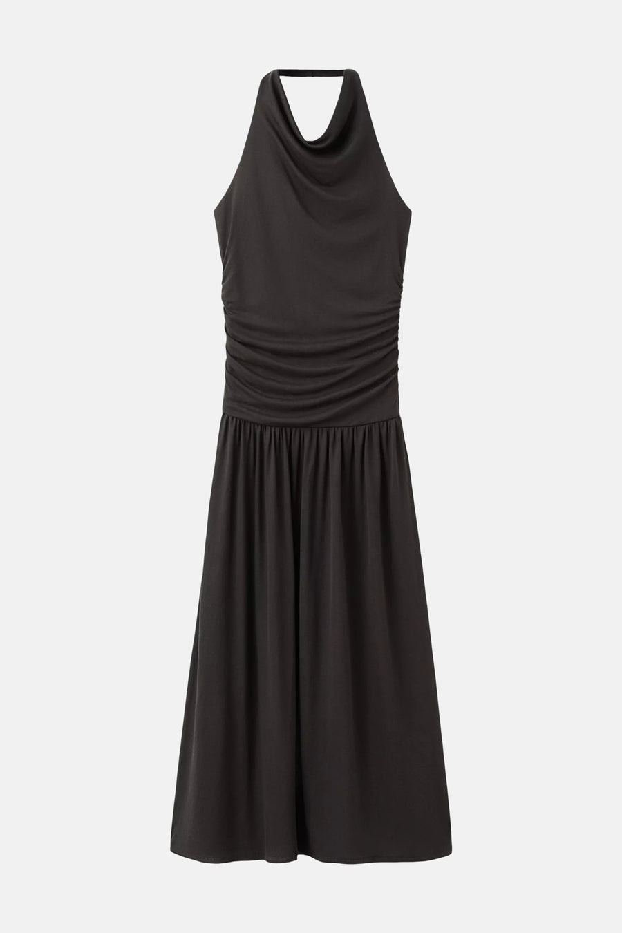 Robe sans manches - brun