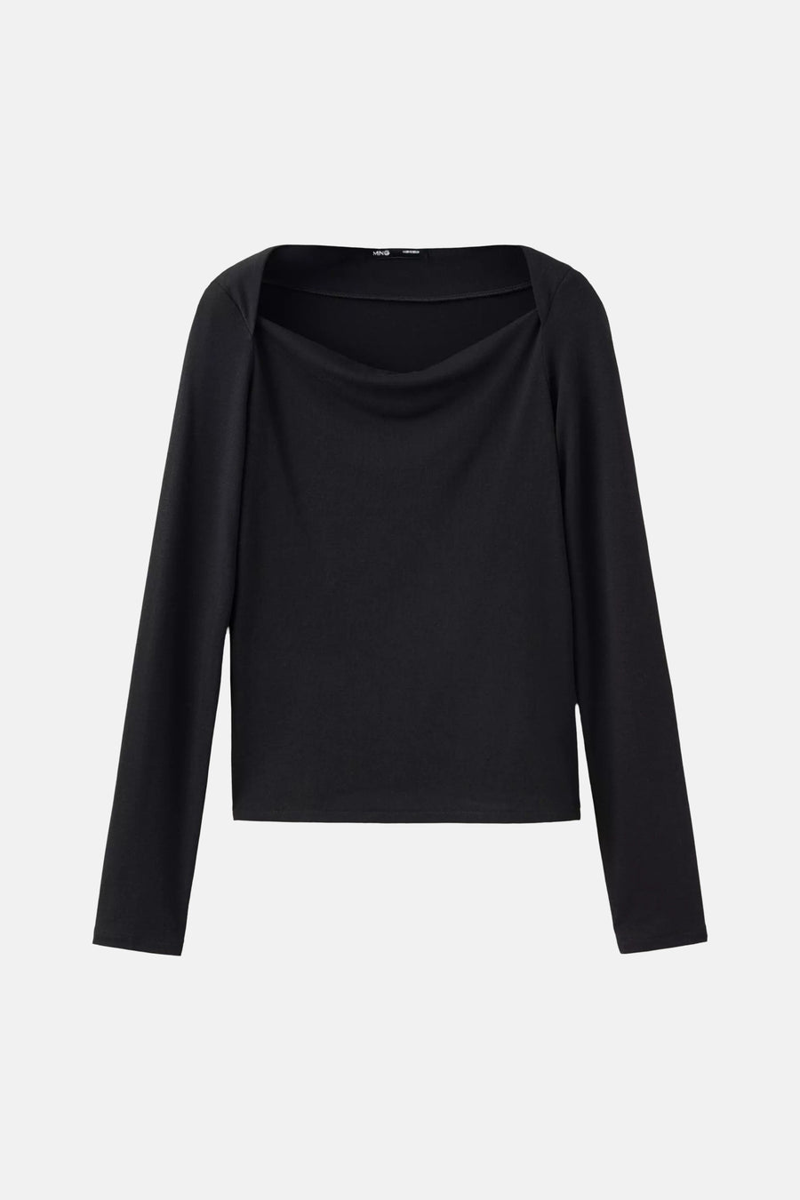 T-shirt met lange mouwen - zwart