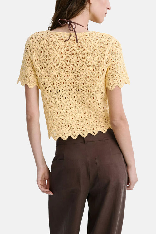 Cardigan - geel