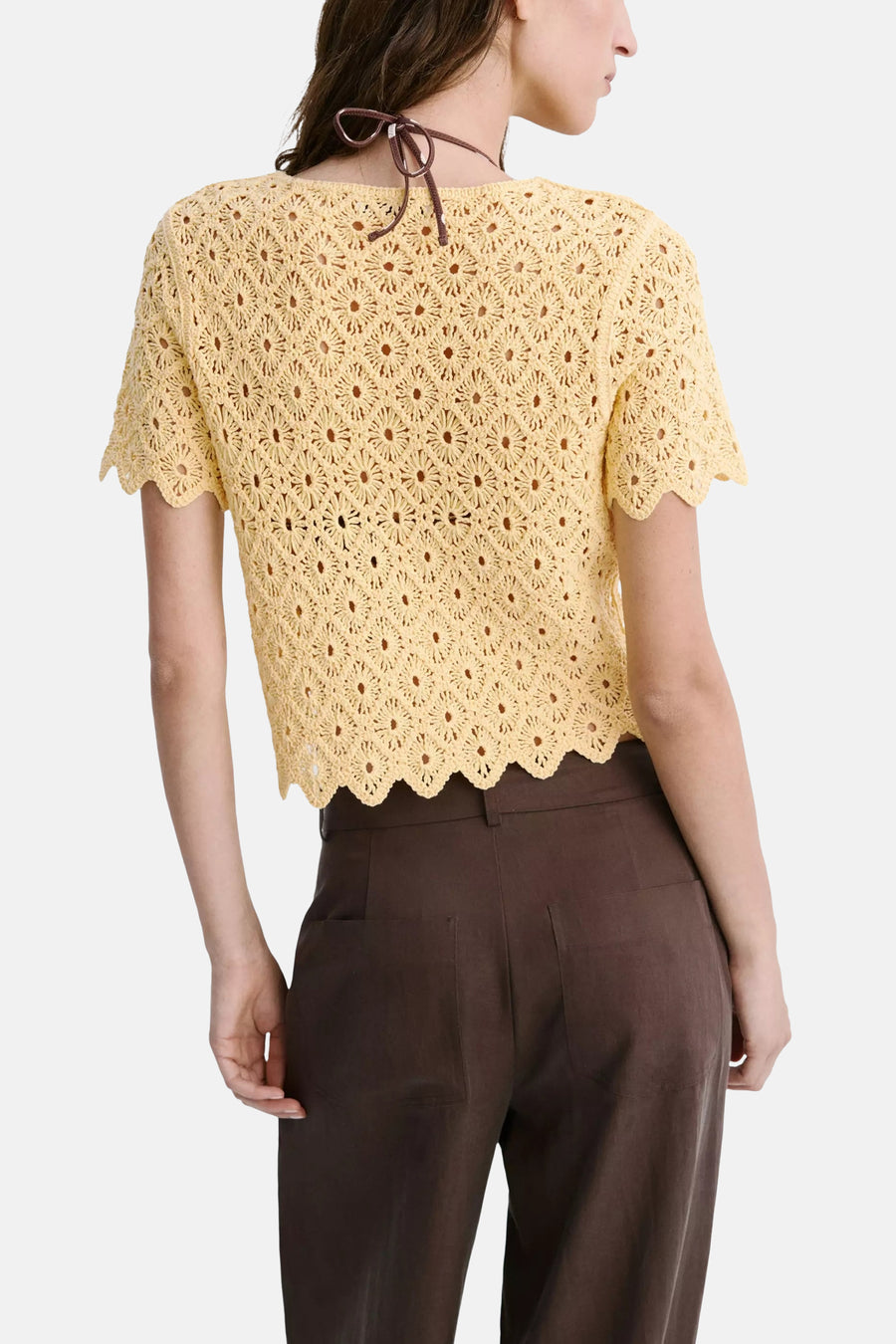 Cardigan - jaune