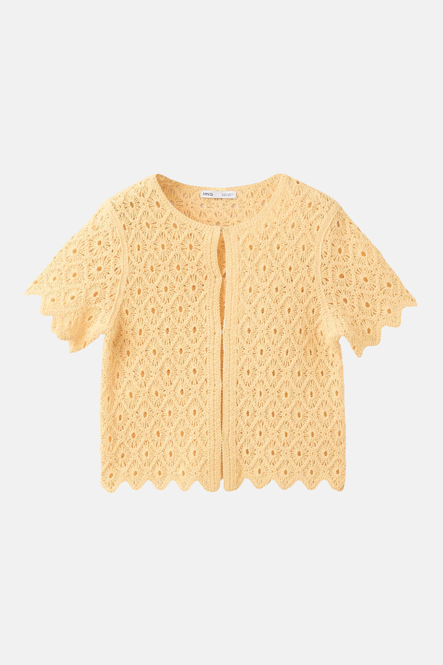 Cardigan - jaune