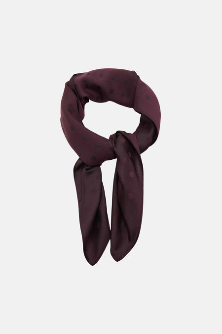 Foulard bordeaux - MANGO