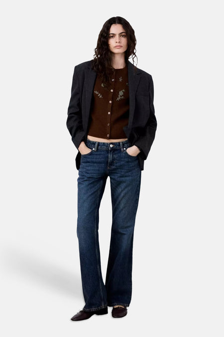 Cardigan brun - MANGO
