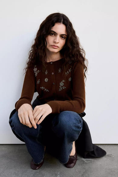 Cardigan - brun