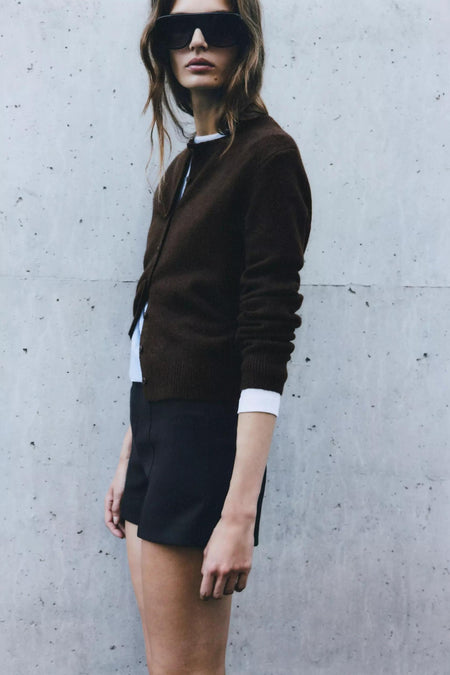 Cardigan - bruin