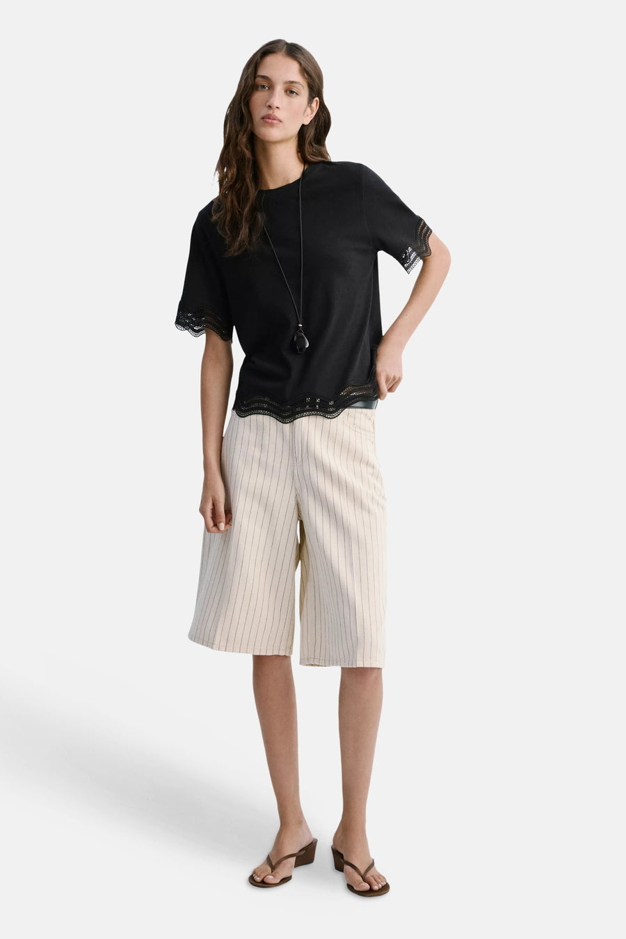T-shirt à manches courtes - noir