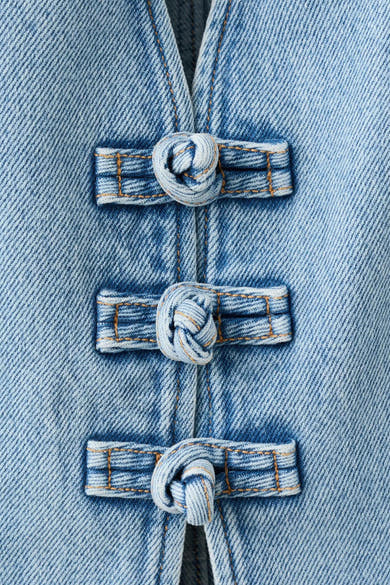 Waistcoat - Light blue denim