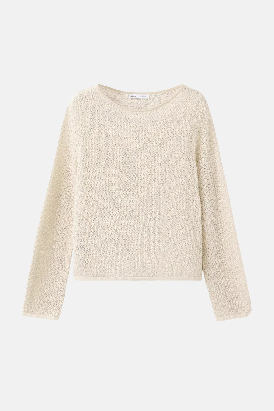 Pull col O - doré