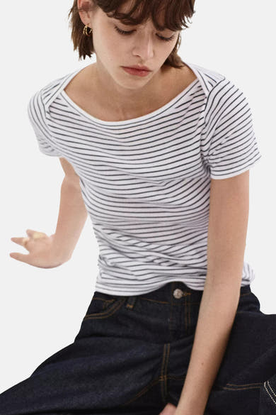 Pull met korte mouwen - multicolor