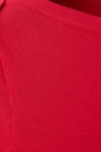Pull met korte mouwen - rood