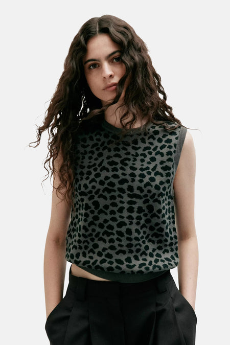 Gilet sans manches - multicolore
