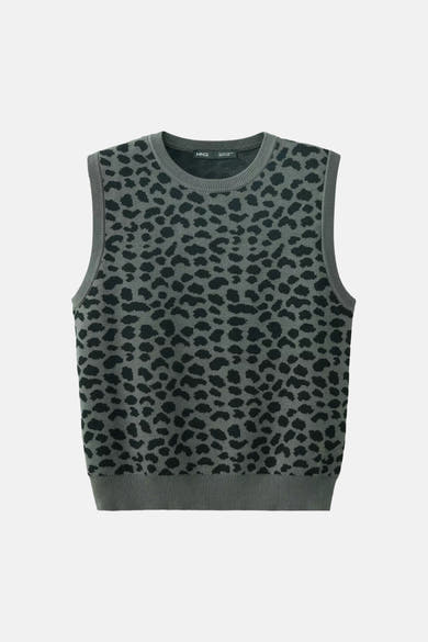 Gilet sans manches - multicolore