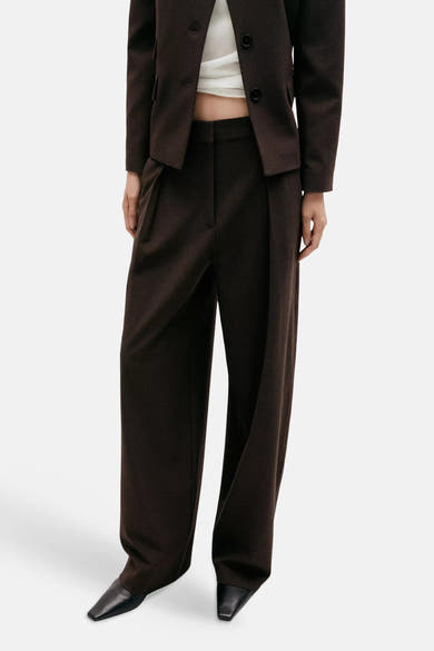 Pantalon de costume - brun