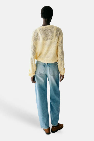 Cardigan - jaune