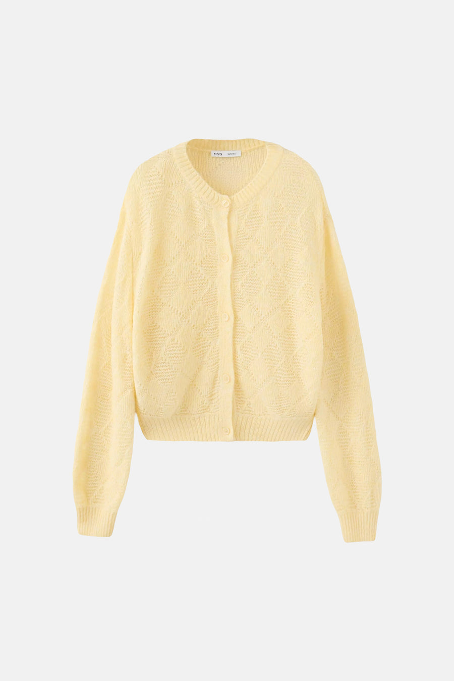 Cardigan - jaune