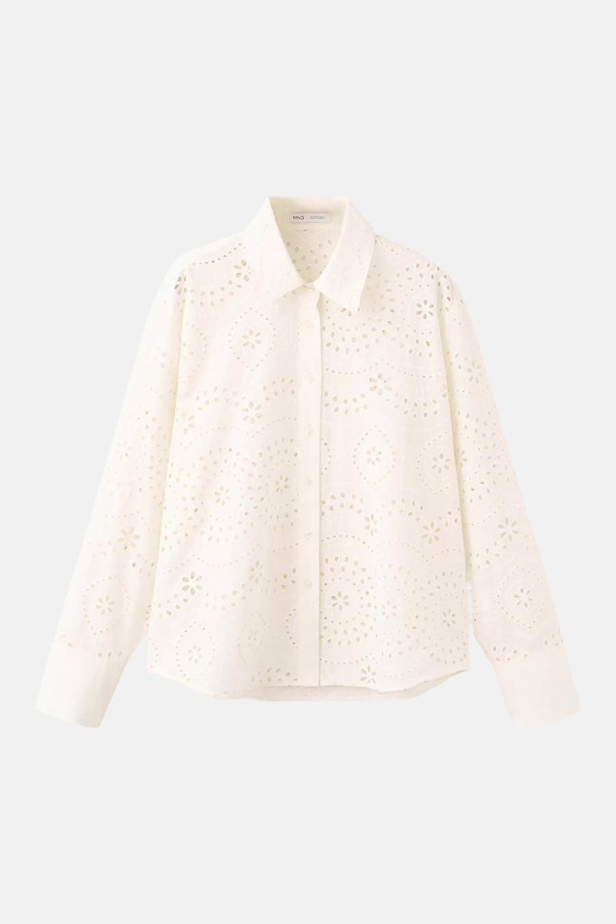 Blouse (lange mouwen) ecru - MANGO