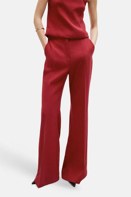 Pantalon de costume rouge - MANGO