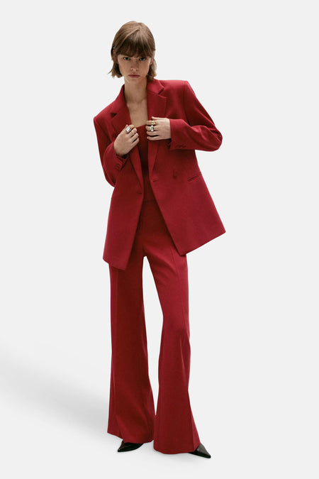 Pantalon de costume rouge - MANGO