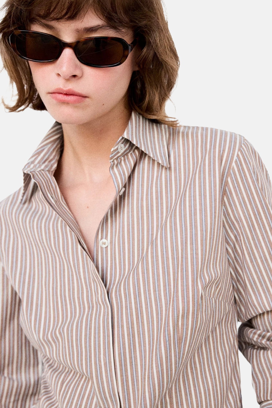 Chemise à manches longues - multicolore