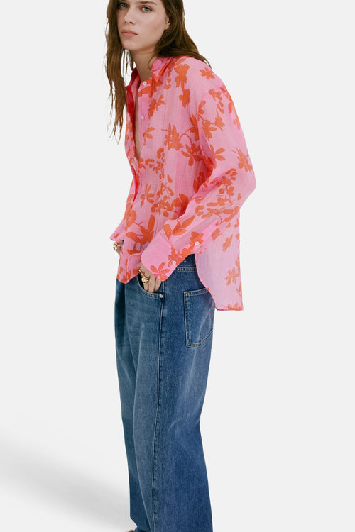 Blouse met lange mouwen - multicolor