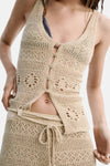 Gilet sans manches - beige