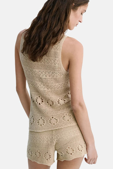Gilet sans manches - beige
