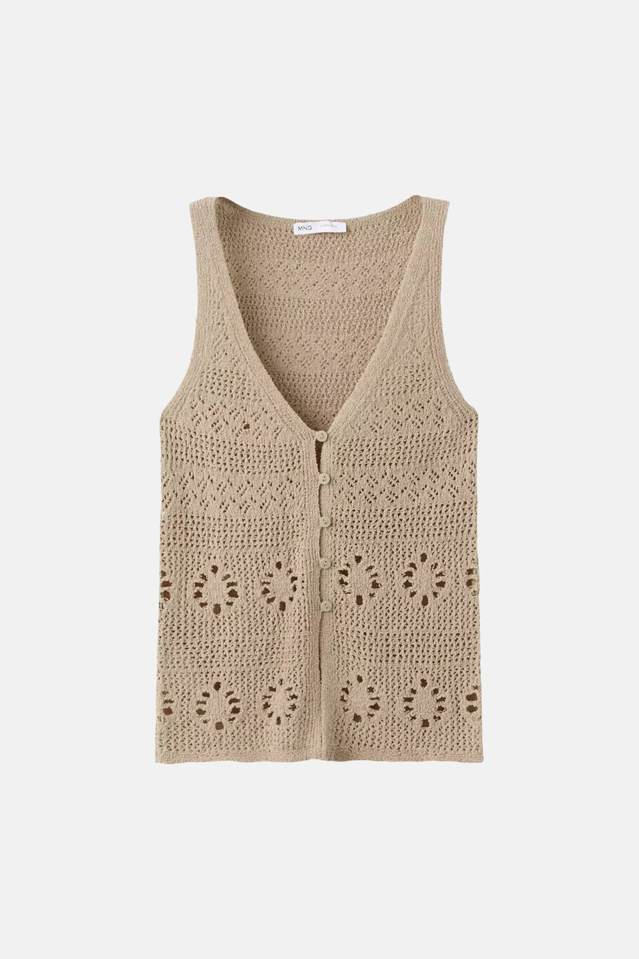 Gilet sans manches - beige