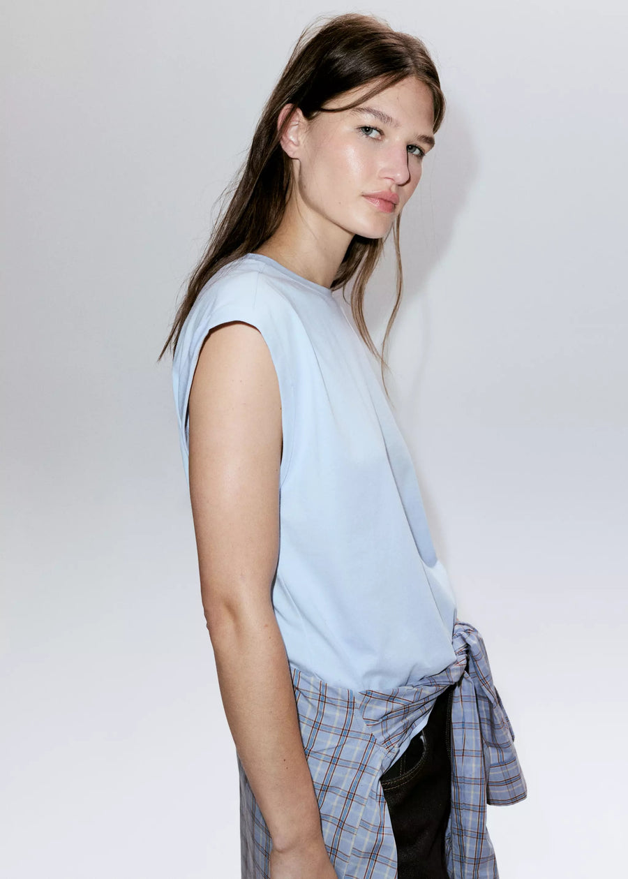Top - bleu
