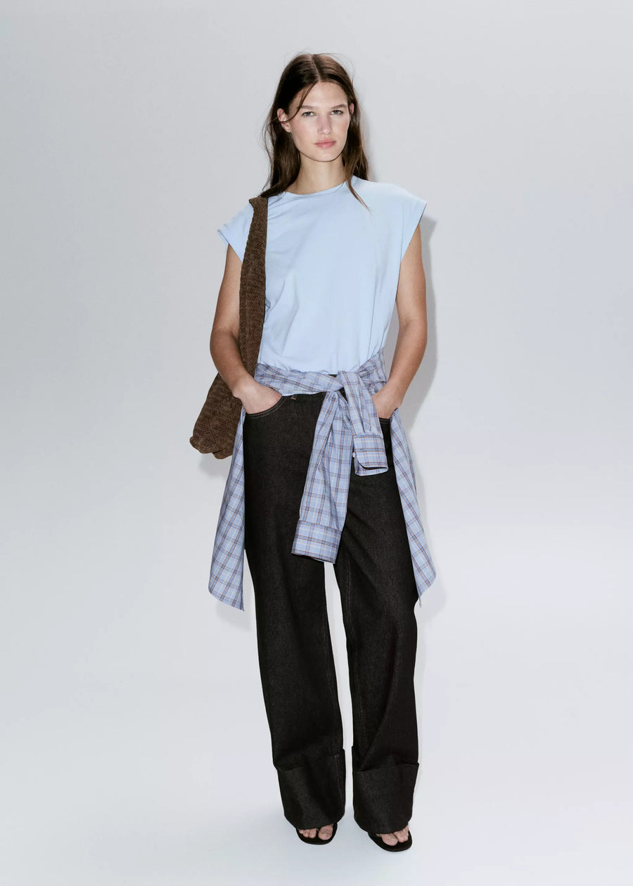 Top - bleu