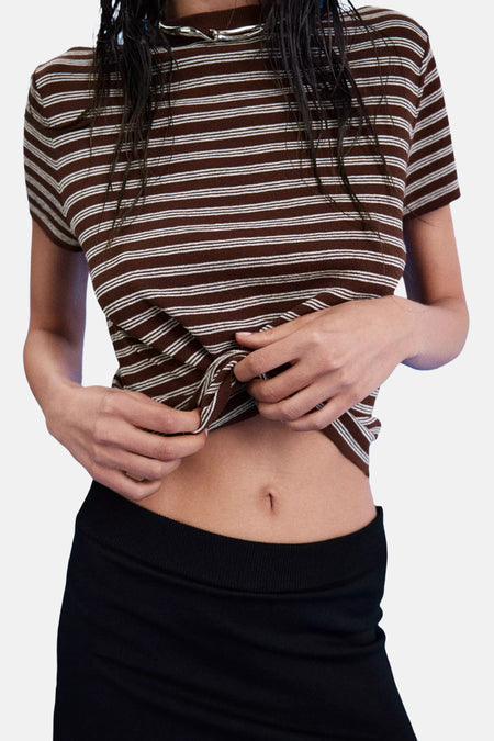 Pull à manches courtes - multicolore